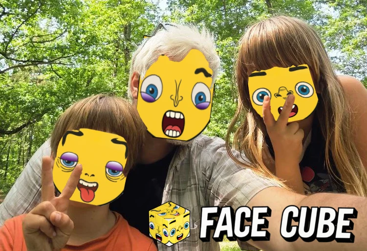 Les coulisses en famille Face Cube